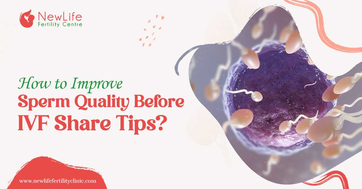 How to Improve Sperm Quality Before IVF Share Tips?