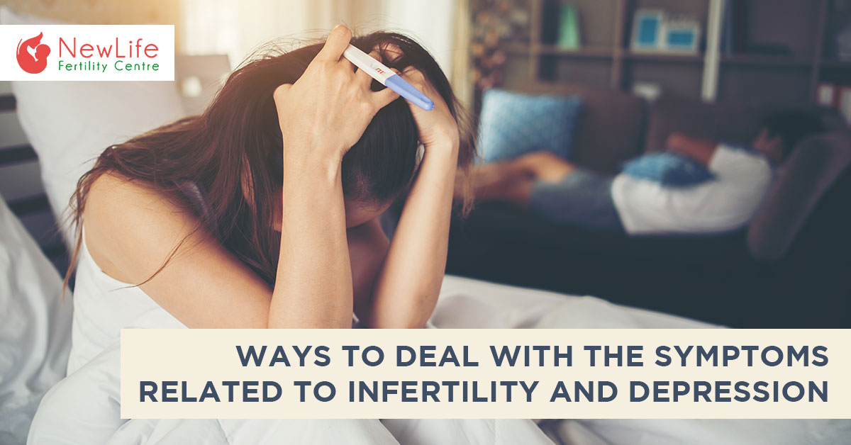 Ways to deal with the symptoms related to infertility and depression