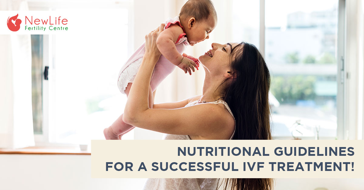 Nutritional guidelines for a successful IVF treatment!