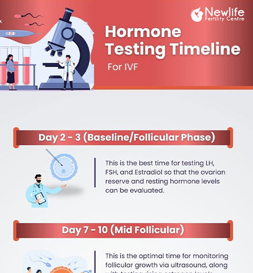 Hormone Testing Timeline
